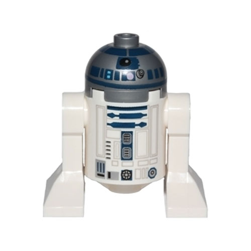 LEGO Minifigure - Star Wars - R2-D2 (Lavender Dots)