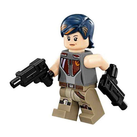 LEGO Minifigure - Star Wars - SABINE WREN with Dual Blasters