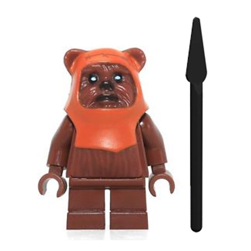 LEGO Minifigure - Star Wars - WICKET with Spear (Ewok)
