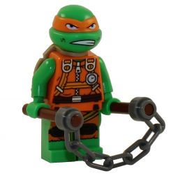 LEGO Minifigure - Teenage Mutant Ninja Turtles - MICHELANGELO with Nunchuks