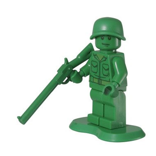 LEGO Minifigure - Toy Story - GREEN ARMY MAN Rifleman with Gun
