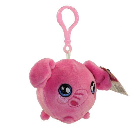 stuffed pink elephant