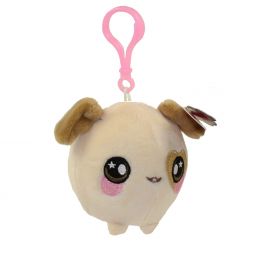 License 2 Play - Squeezamals Scented Plush - DASIE the Dog (Plastic Key Clip - 2.5 inch)