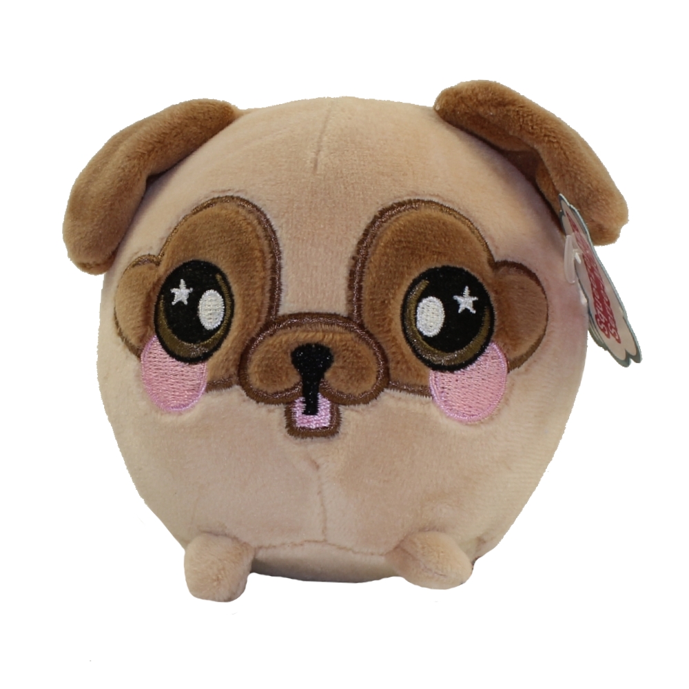 License 2 Play - Squeezamals Scented Plush S2 - BRYCE the Pug Dog (Small - 3.5 inch)