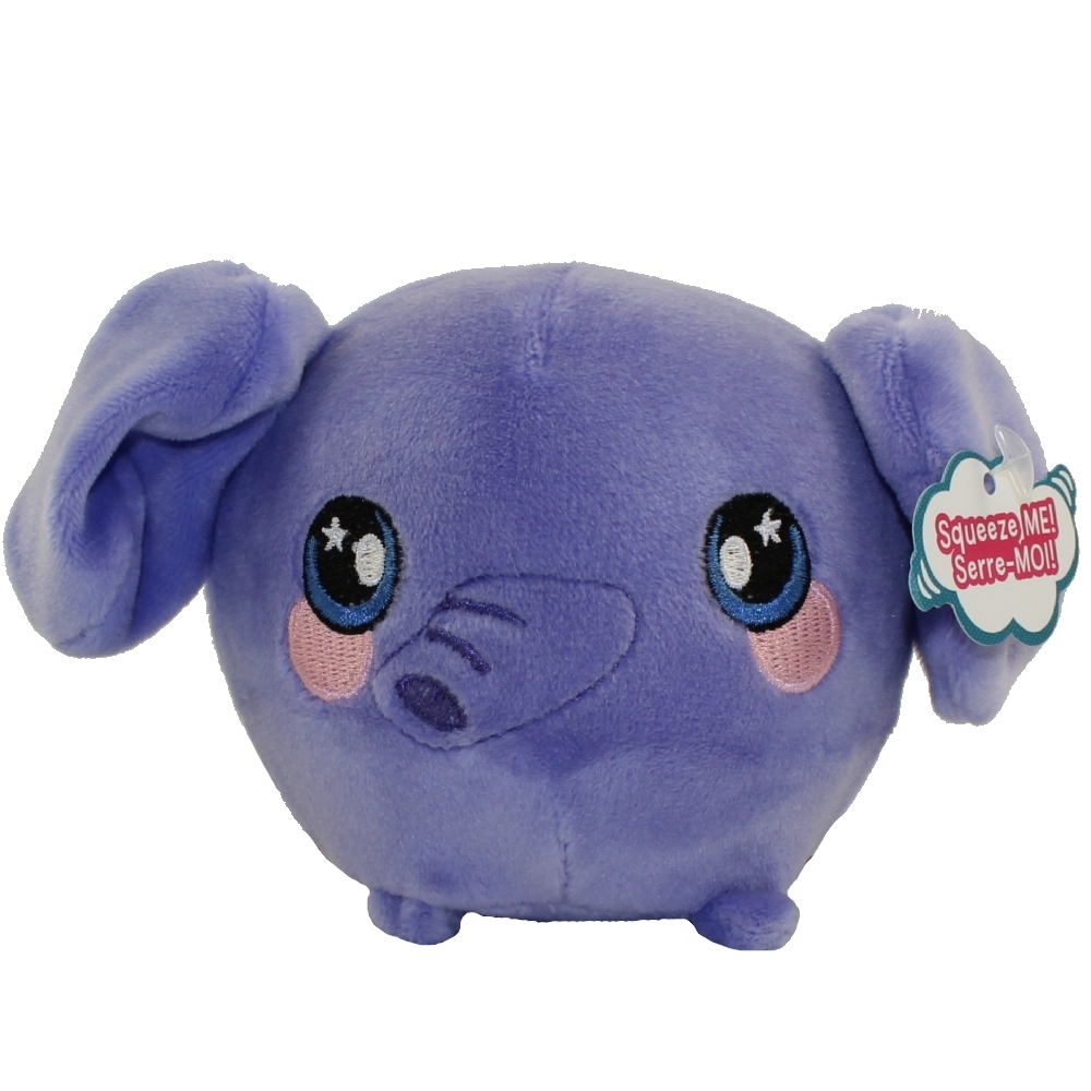 License 2 Play - Squeezamals Scented Plush S2 - ELLIOT the Elephant (Small - 3.5 inch)