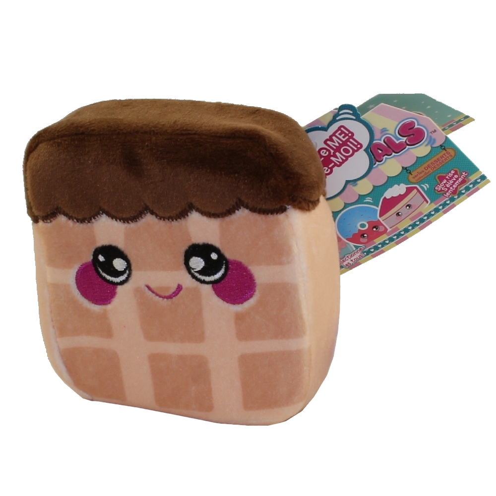 License 2 Play - Squeezamals Scented Plush S3 (Desserts) - GRAHAM CHOCOLATE WAFFLE (Small - 3.5 in)