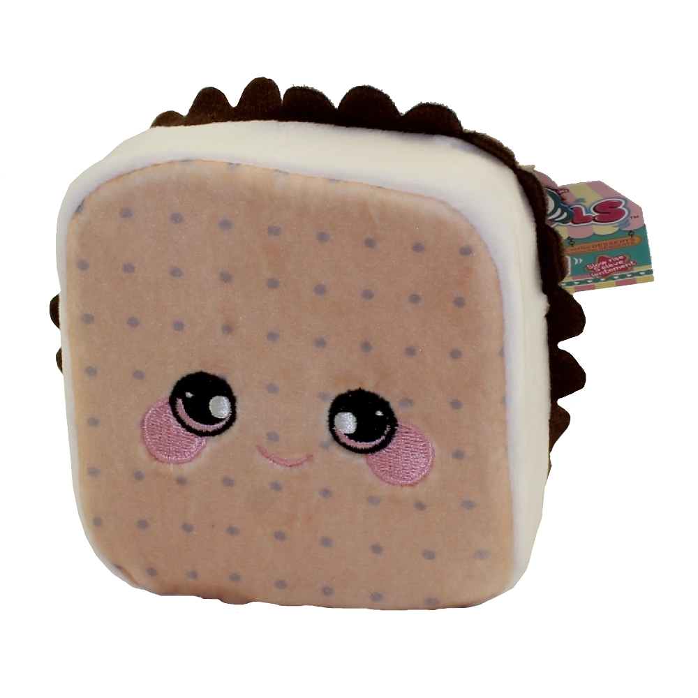 License 2 Play - Squeezamals Scented Plush S3 (Desserts) - TEDDY S'MORE (Small 3.5 inch)