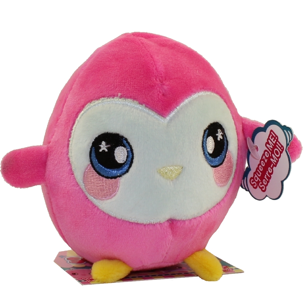 License 2 Play - Squeezamals Scented Plush - OLLIE the Owl (Small - 3.5 inch)