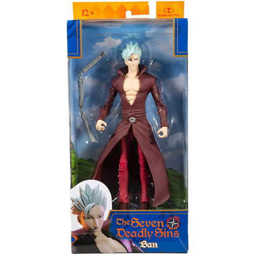 McFarlane Toys Action Figure - The Seven Deadly Sins - BAN (7 inch):   - Toys, Plush, Trading Cards, Action Figures & Games online  retail store shop sale