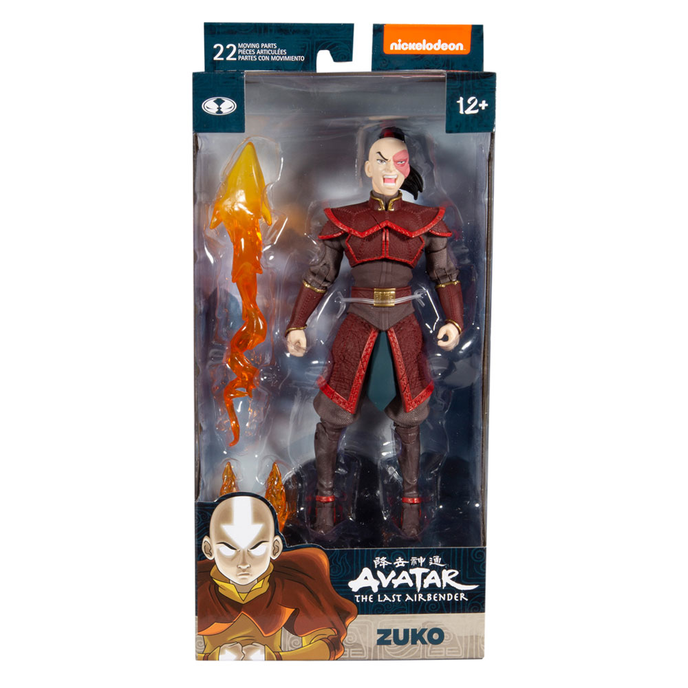 McFarlane Toys Action Figure - Nickelodeon's Avatar the Last Airbender - ZUKO (7 inch)