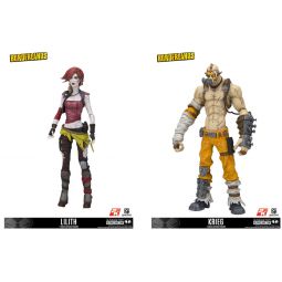 McFarlane Toys Action Figures - Borderlands 2 - SET OF 2 (Lilith & Krieg)(7 inch)(Ships Feb.) McFarlane Toys Action Figures - Borderlands 2 - SET OF 2 (Lilith & Krieg)(7 inch)(Ships Feb.)
