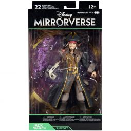 McFarlane Toys Articulated Action Figure - Disney Mirrorverse - JACK SPARROW (Support)(7 inch)