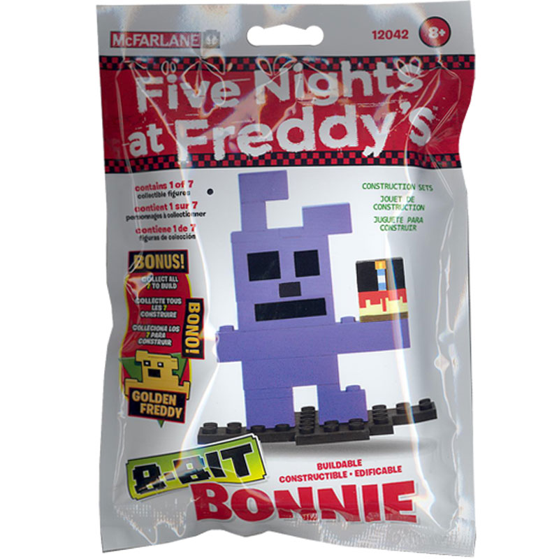 McFarlane Toys - Five Nights at Freddy's - 8-Bit Buildable Figure - BONNIE
