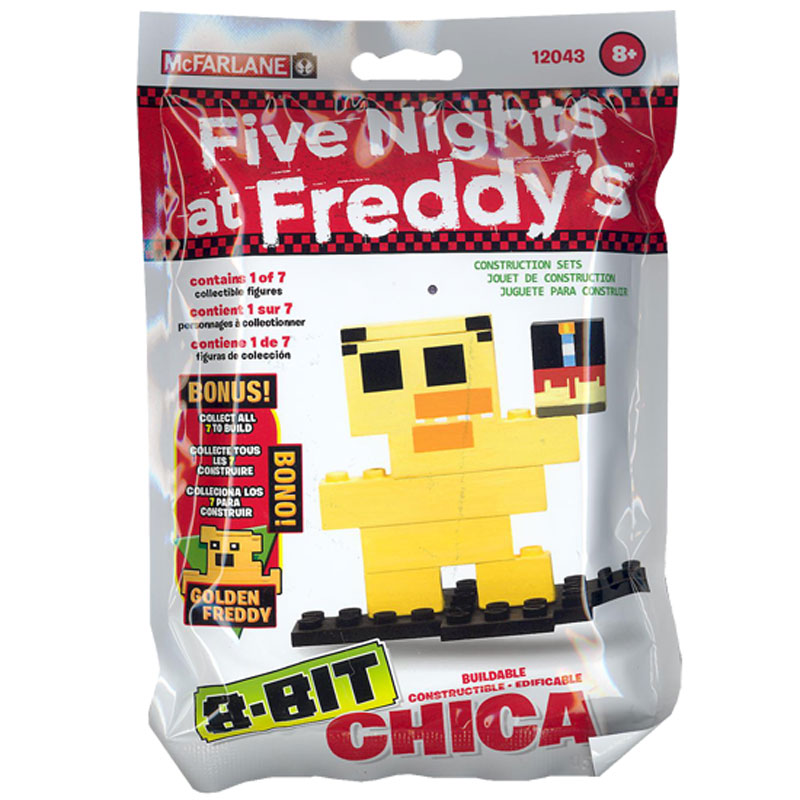 McFarlane Toys - Five Nights at Freddy's - 8-Bit Buildable Figure - CHICA