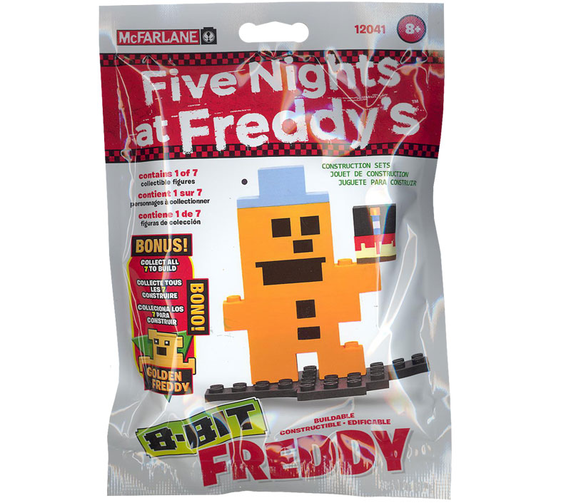 McFarlane Toys - Five Nights at Freddy's - 8-Bit Buildable Figure - FREDDY FAZBEAR