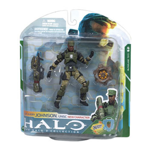 McFarlane Toys Action Figure - Halo Series 5 - SGT. AVERY JOHNSON, UNSC