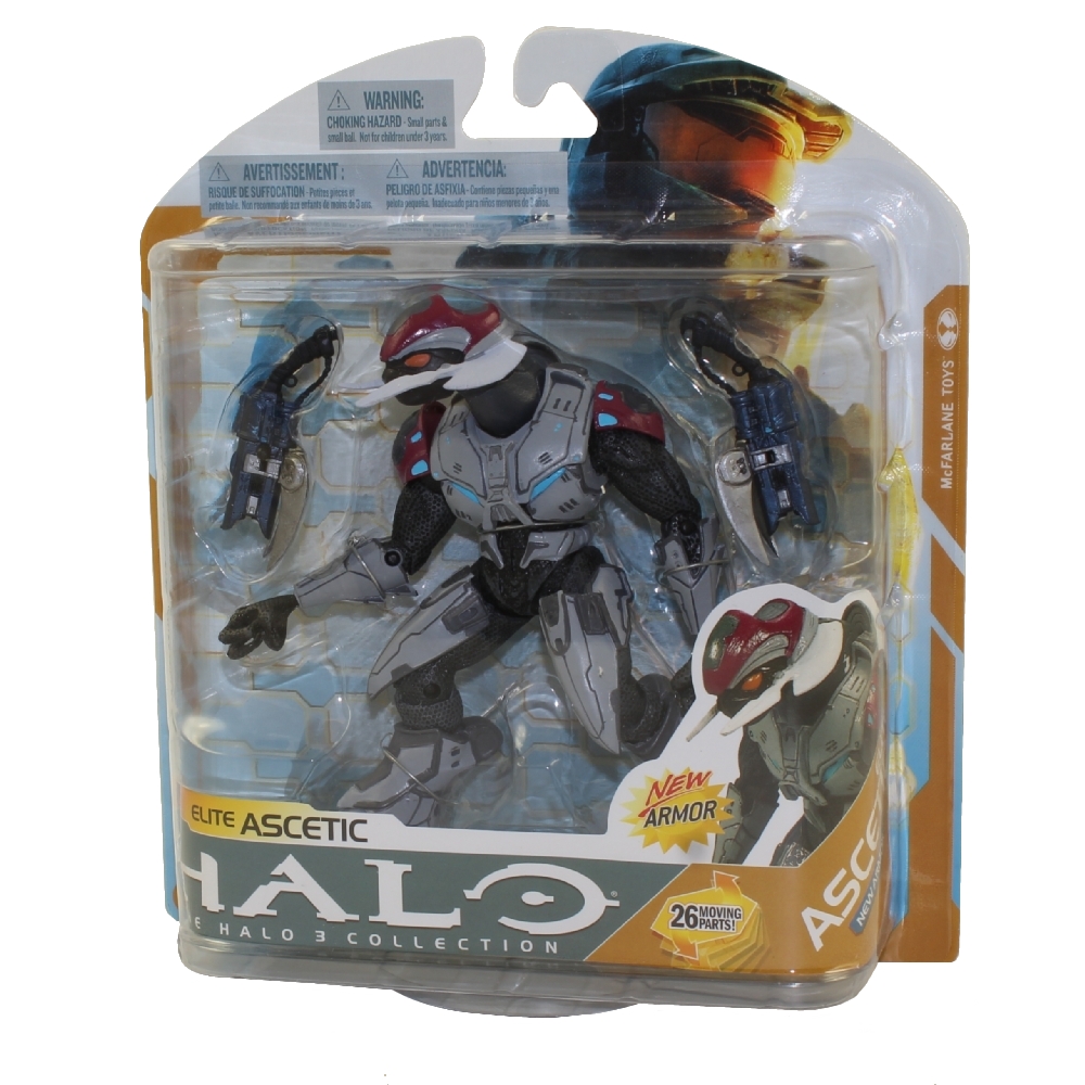 McFarlane Toys Action Figure - Halo Series 8 - ELITE ASCETIC (SILVER)
