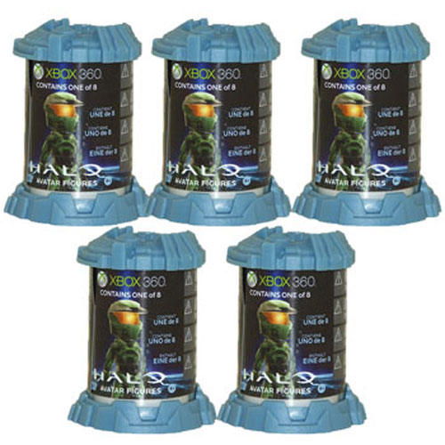 McFarlane Toys Action Figure - Halo Avatar Figures Series 1 - (5 Random Packs)