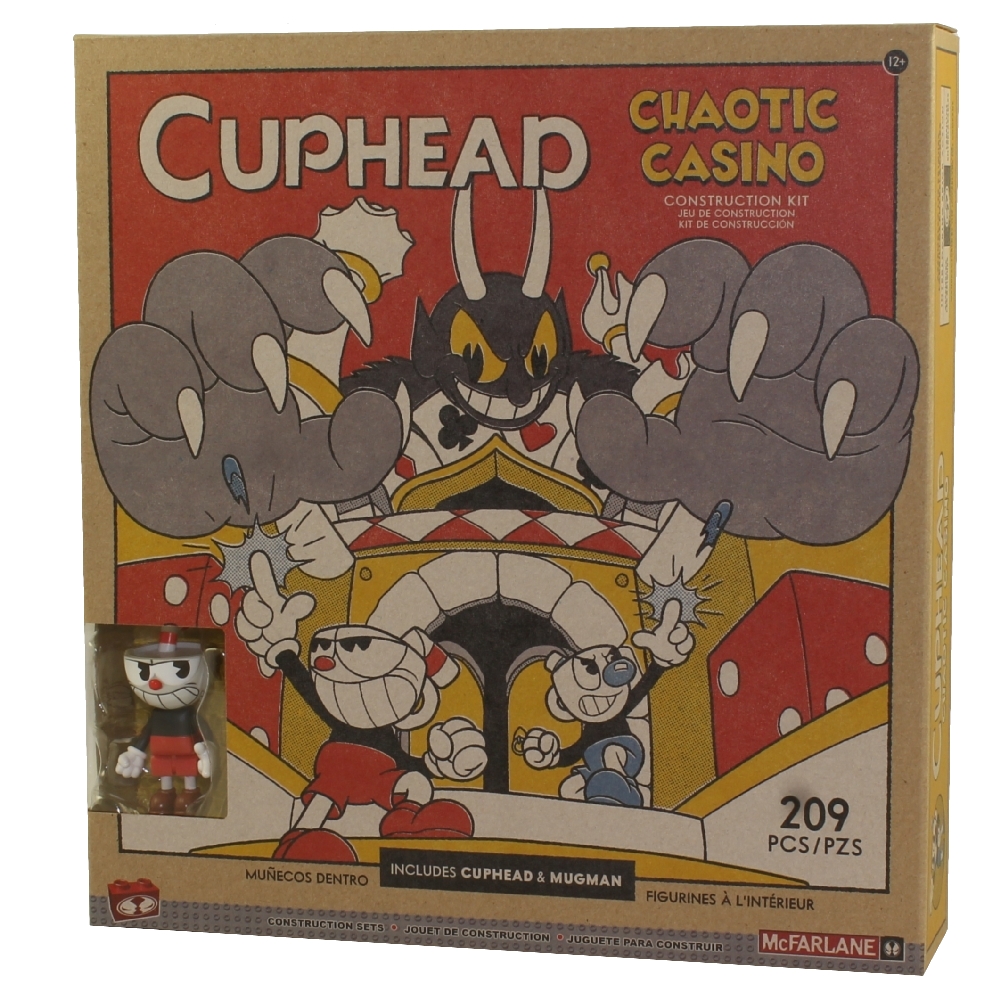 McFarlane Toys Building Large Set - Cuphead S1 - CHAOTIC CASINO (Cuphead & Mugman)(209 Pieces)