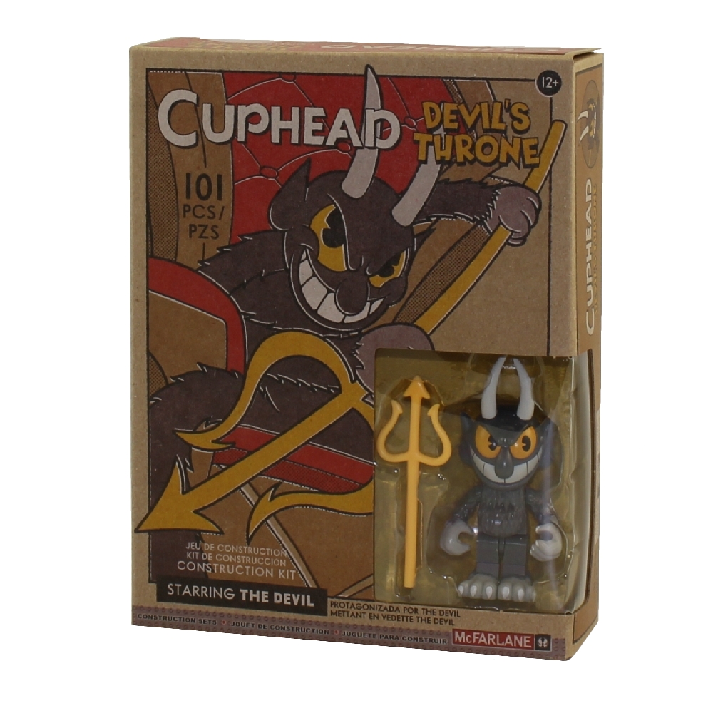 McFarlane Toys Building Small Set - Cuphead S1 - DEVIL'S THRONE (The Devil)(101 Pieces)