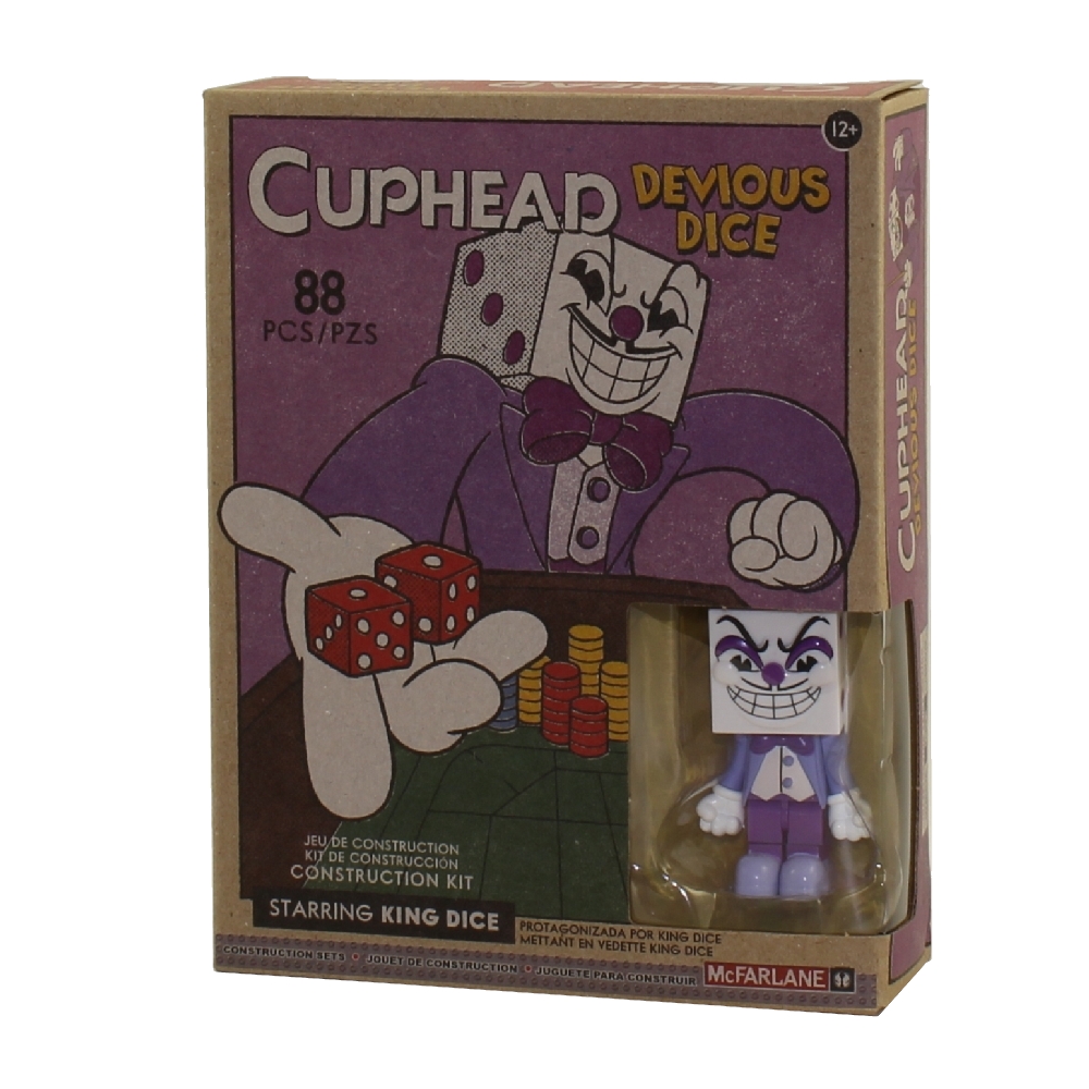 McFarlane Toys Building Small Set - Cuphead S1 - DEVIOUS DICE (King Dice)(88 pieces)