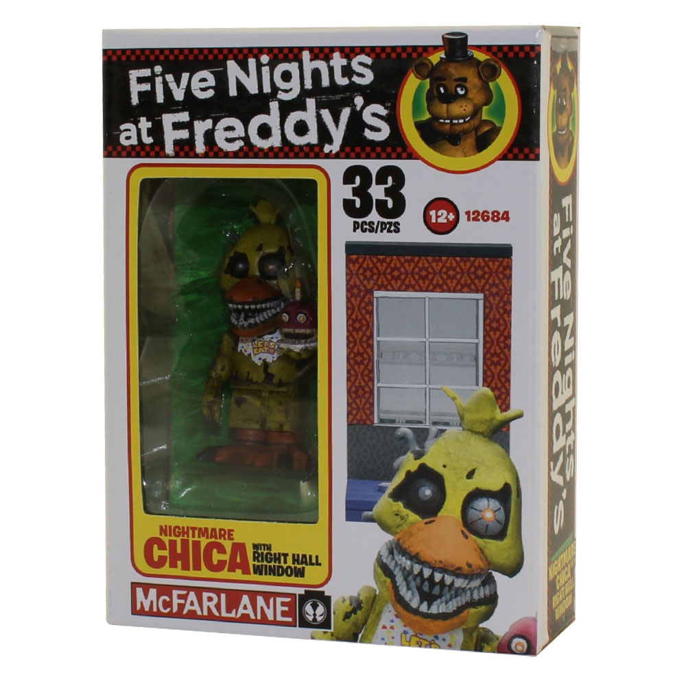 McFarlane Toys Building Micro Sets - Five Nights at Freddy's - NIGHTMARE CHICA (Right Window)