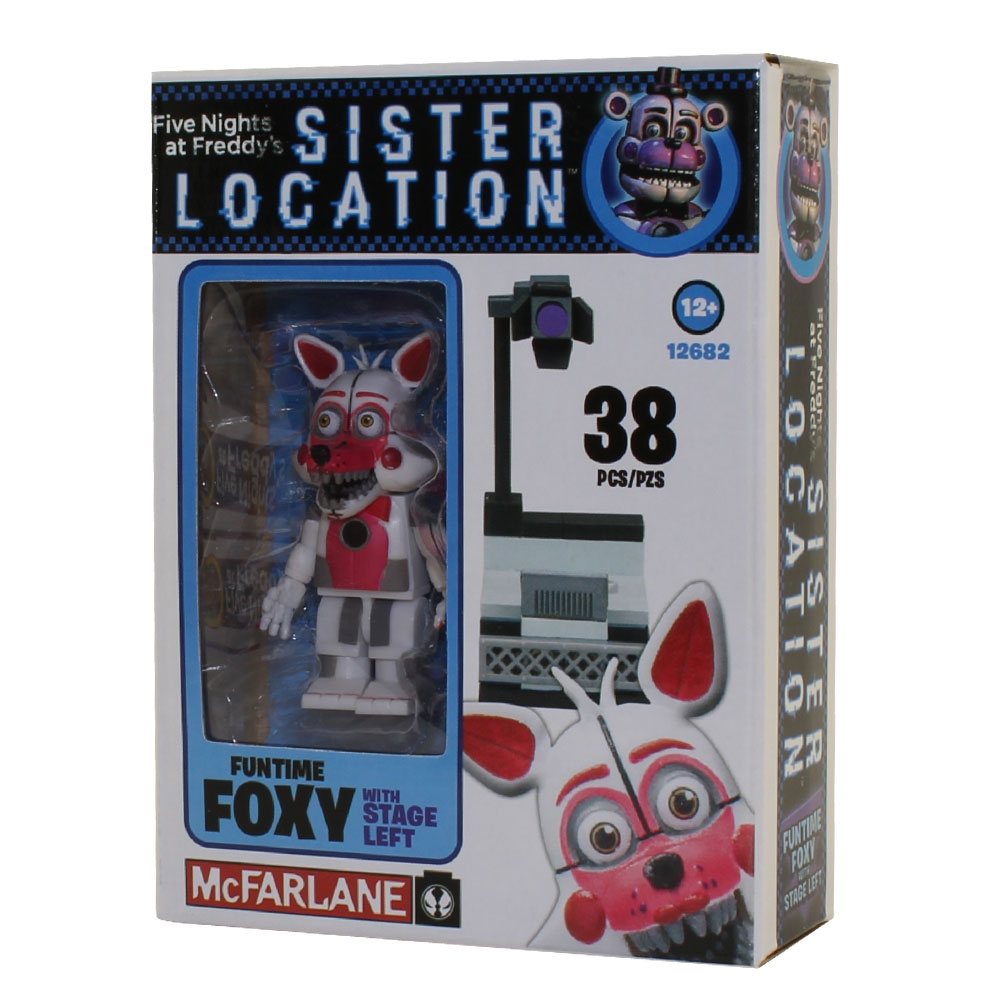 McFarlane Toys Building Micro Sets - Five Nights at Freddy's - FUNTIME FOXY (Stage Left)