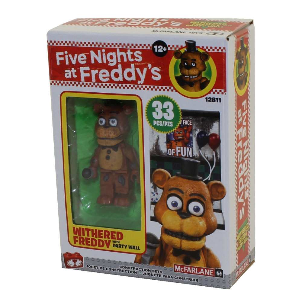 McFarlane Toys Building Micro Sets - Five Nights at Freddy's S3 - THE PARTY WALL (32 pcs)