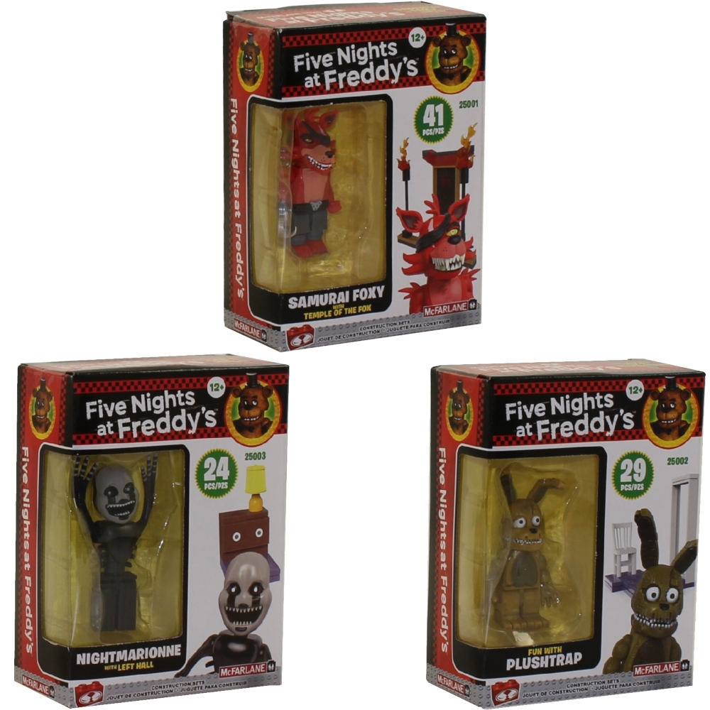 McFarlane Toys Building Micro Sets - Five Nights at Freddy's S4 - SET OF 3