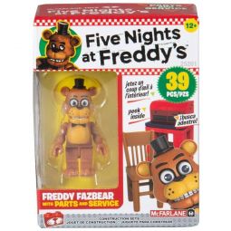 McFarlane Building Micro Sets - Five Nights at Freddy's S6 - FREDDY FAZBEAR (Parts & Service)(39 Pcs