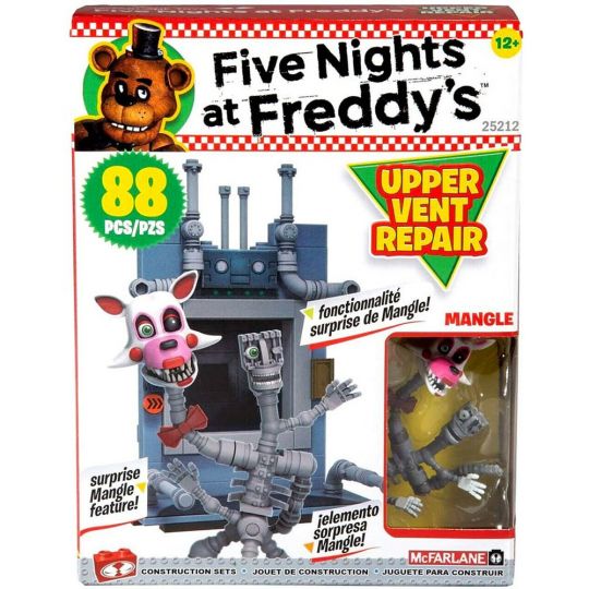 fnaf action figures mangle