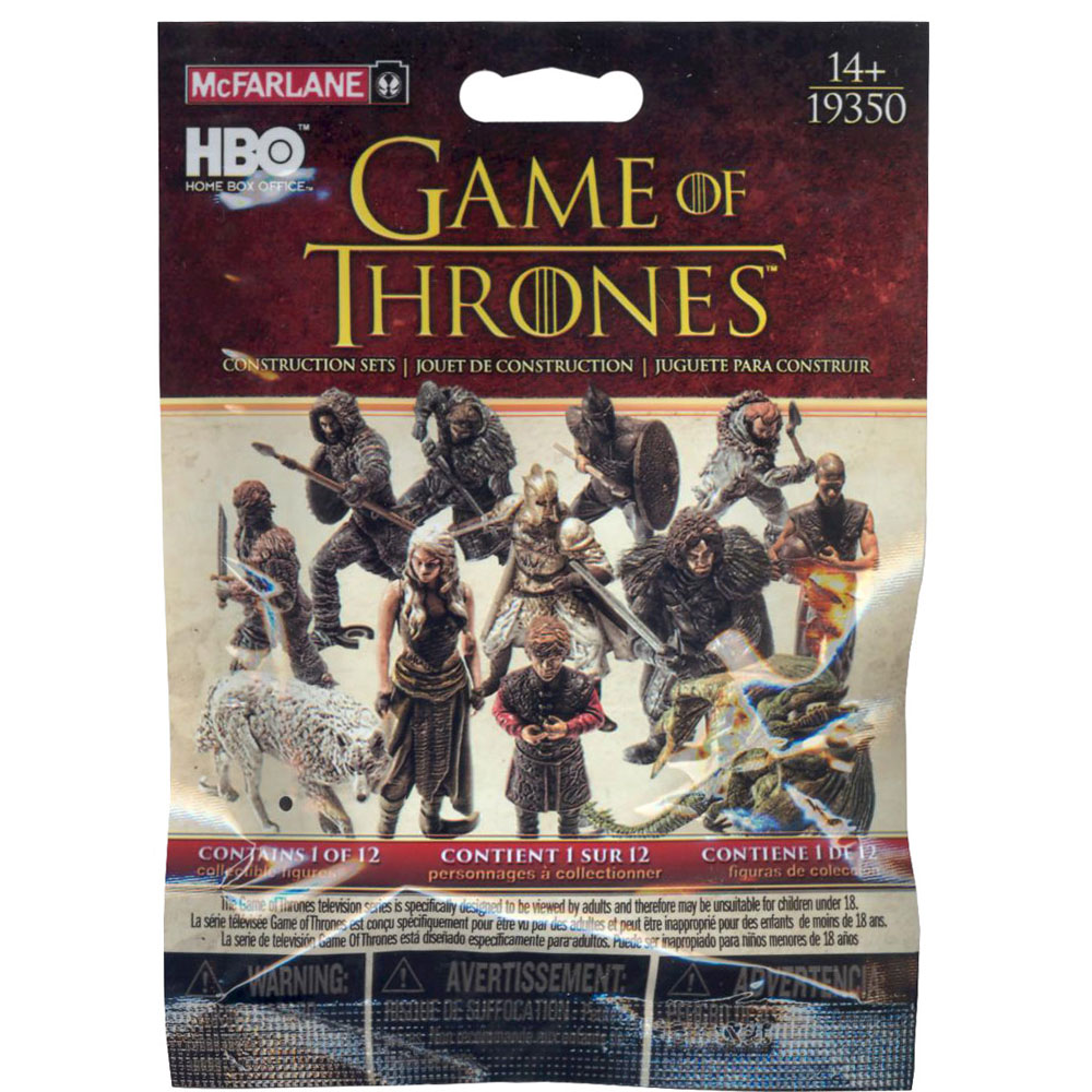 McFarlane Toys Building Sets - Game of Thrones Series 1 - BLIND BAG (1 Figure)