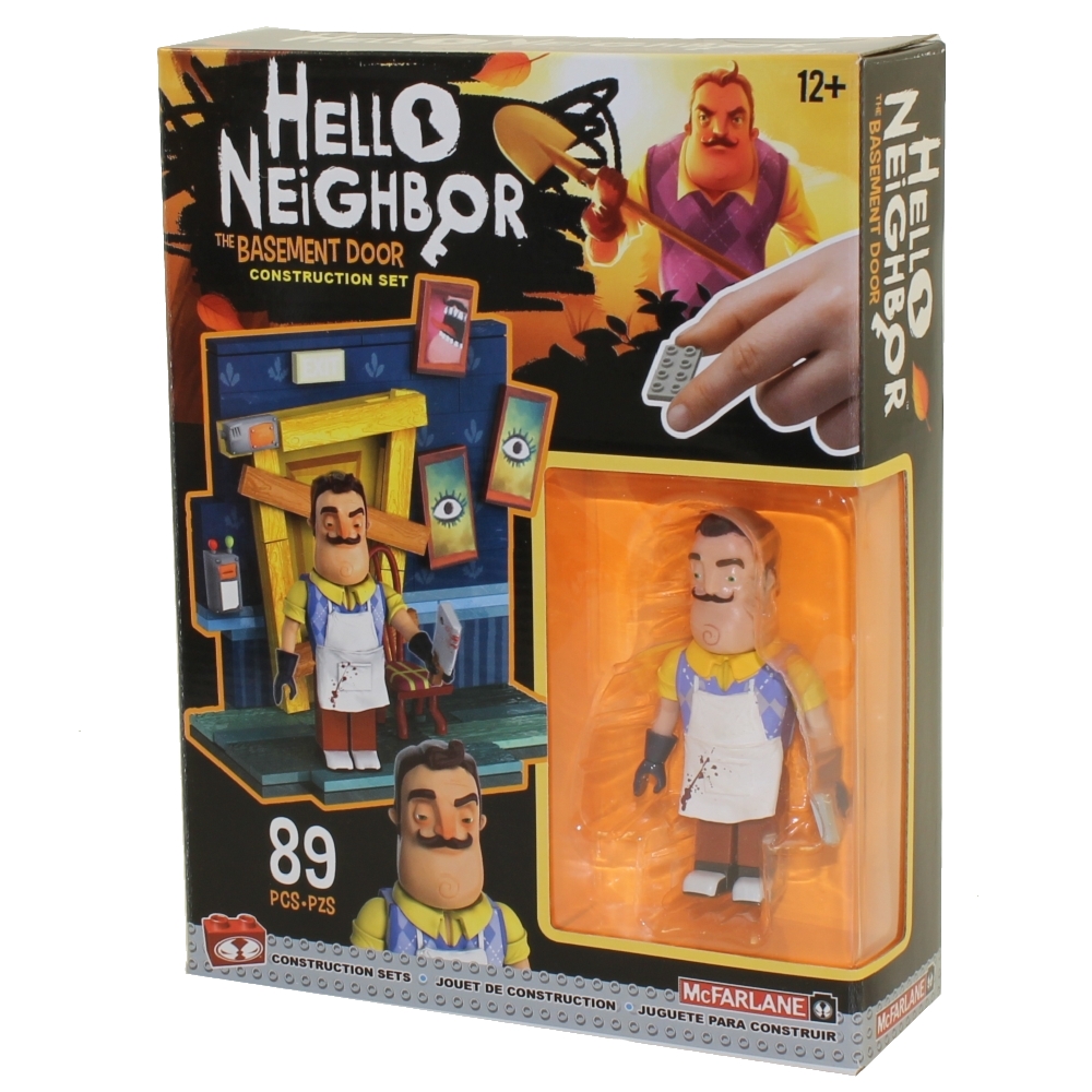 McFarlane Toys Building Small Sets - Hello Neighbor - BASEMENT DOOR (89 Pieces)