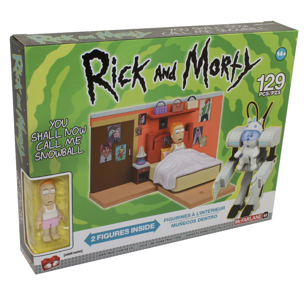 Rick and Morty You Shall Now Call Me Snowball Construction Set New in stock 