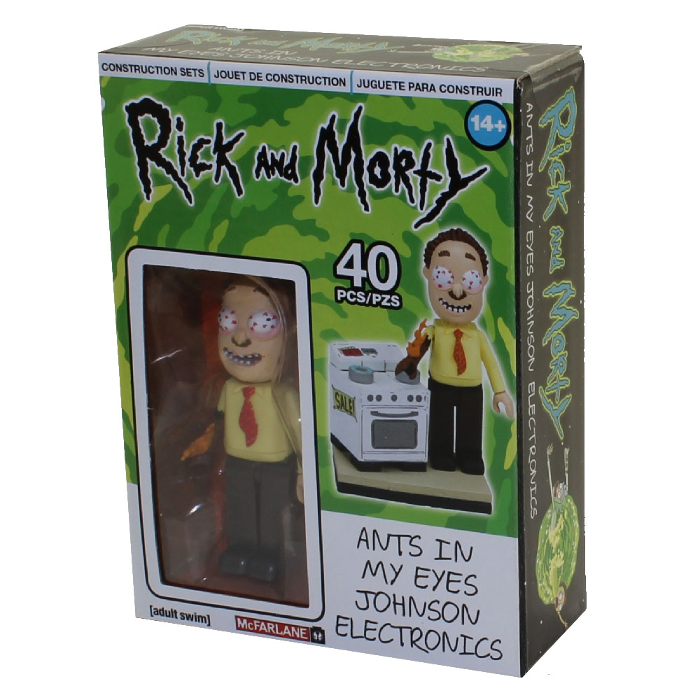 McFarlane Toys Building Micro Sets - Rick and Morty - ANTS IN MY EYES JOHNSON'S ELECTRONICS