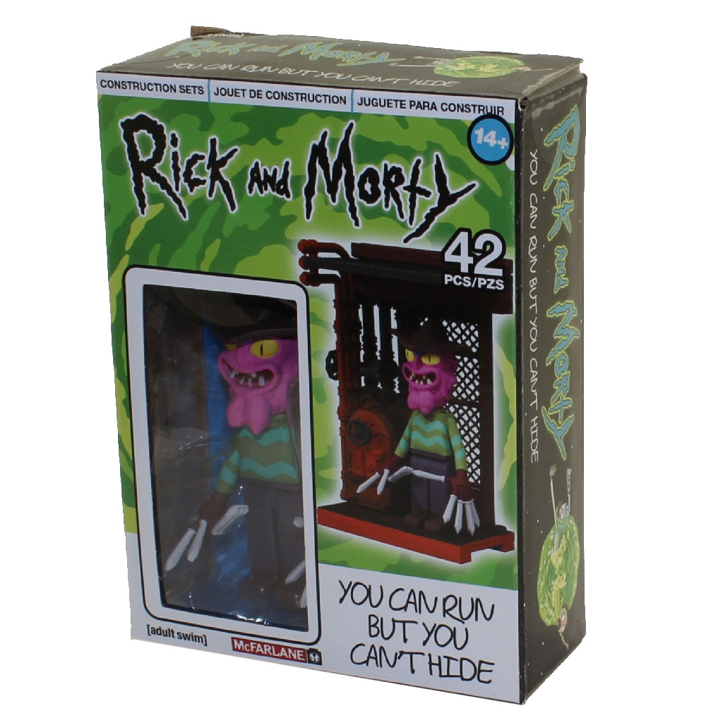 McFarlane Toys Building Micro Sets - Rick and Morty - YOU CAN RUN BUT YOU CAN'T HIDE