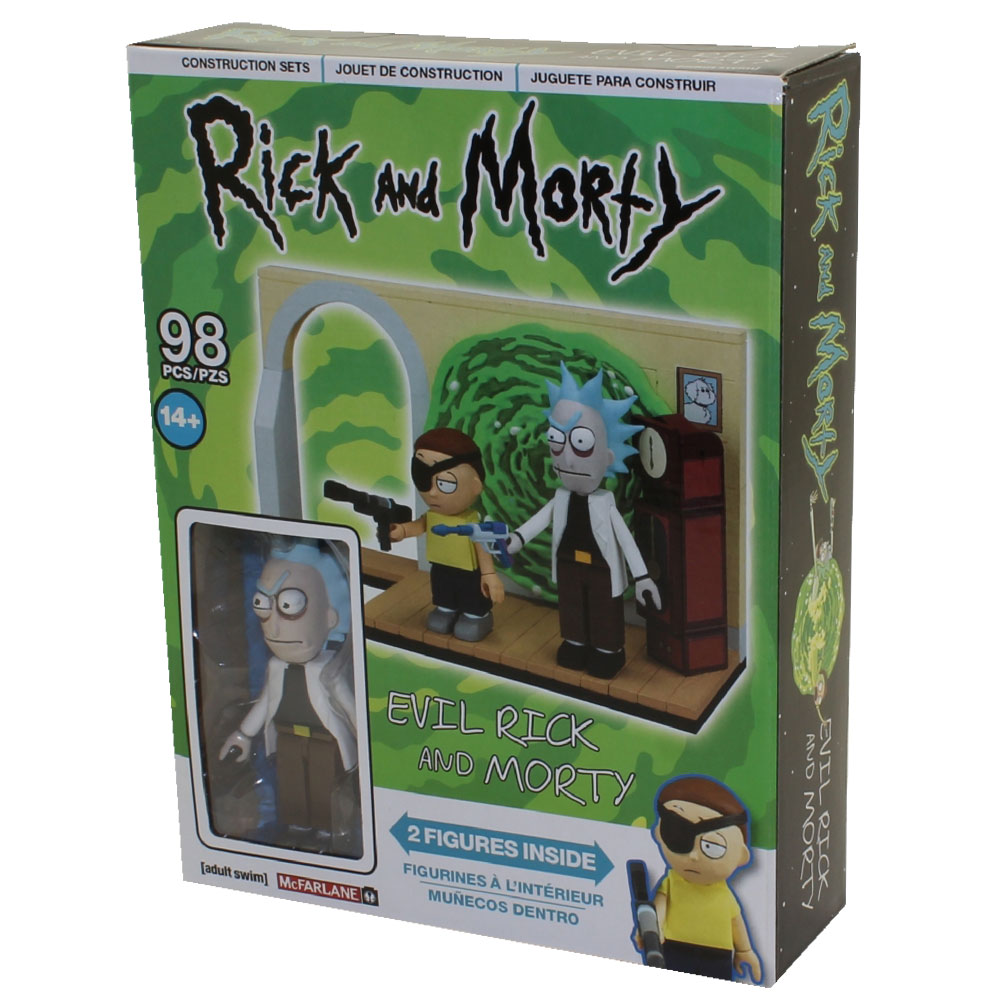 McFarlane Toys Building Small Sets - Rick and Morty - EVIL RICK & MORTY