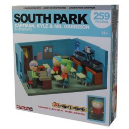 McFarlane Toys Building Large Sets - South Park - CLASSROOM (Mr. Garrison, Kyle & Cartman) McFarlane Toys Building Large Sets - South Park - CLASSROOM (Mr. Garrison, Kyle & Cartman)