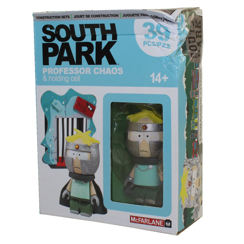McFarlane Toys Building Micro Sets - South Park - HOLDING CELL (Butters) *Non-Mint - Damaged Box*