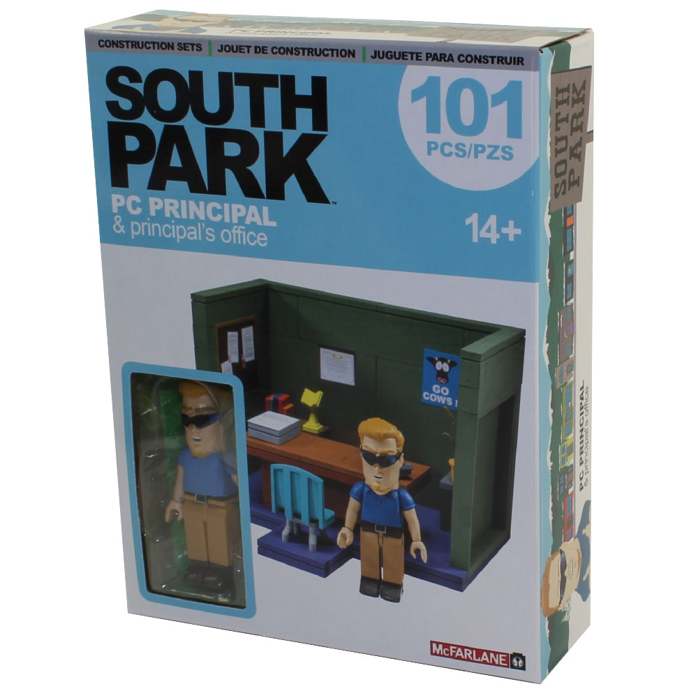 McFarlane Toys Building Small Sets - South Park - PRINCIPAL'S OFFICE (PC Principal)
