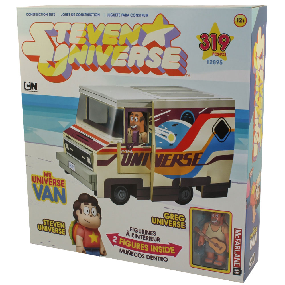 McFarlane Toys Building Large Sets - Steven Universe - MR. UNIVERSE VAN (Greg Universe)(317 Pieces)
