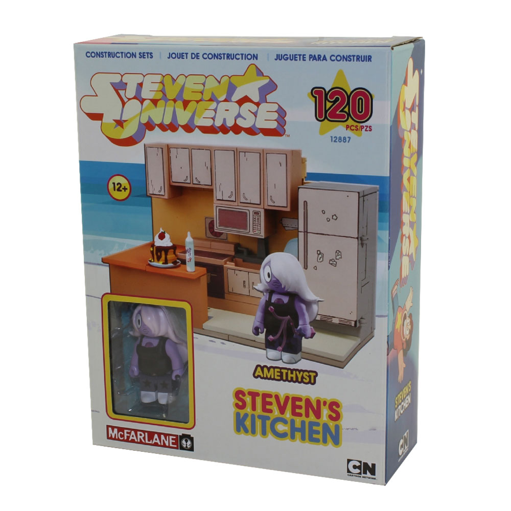McFarlane Toys Building Small Sets - Steven Universe - STEVEN'S KITCHEN (Amethyst)(120 Pieces)