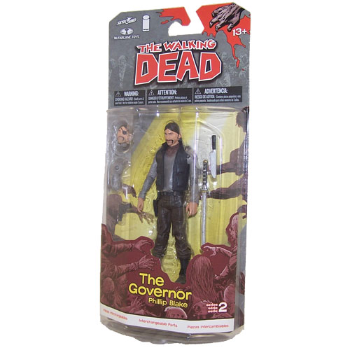 McFarlane Toys Action Figure - The Walking Dead Comic Book Series 2 - THE GOVERNOR (Phillip Blake)