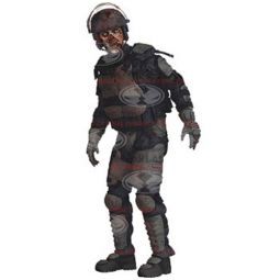 McFarlane Toys Action Figure -The Walking Dead AMC TV Series 4 - RIOT GEAR ZOMBIE