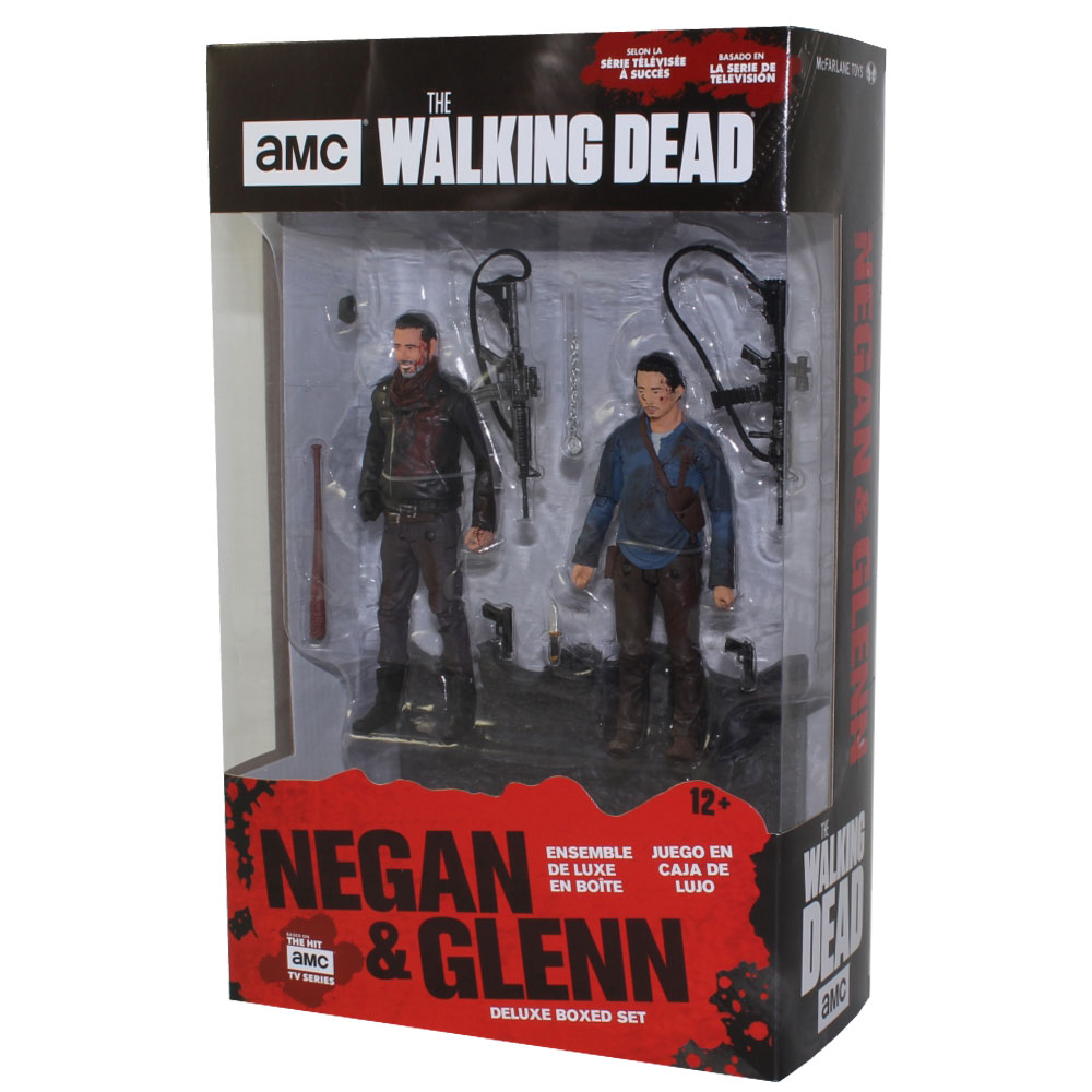 McFarlane Toys Action Figures - The Walking Dead Deluxe Box Set - NEGAN & GLENN (5 inch)