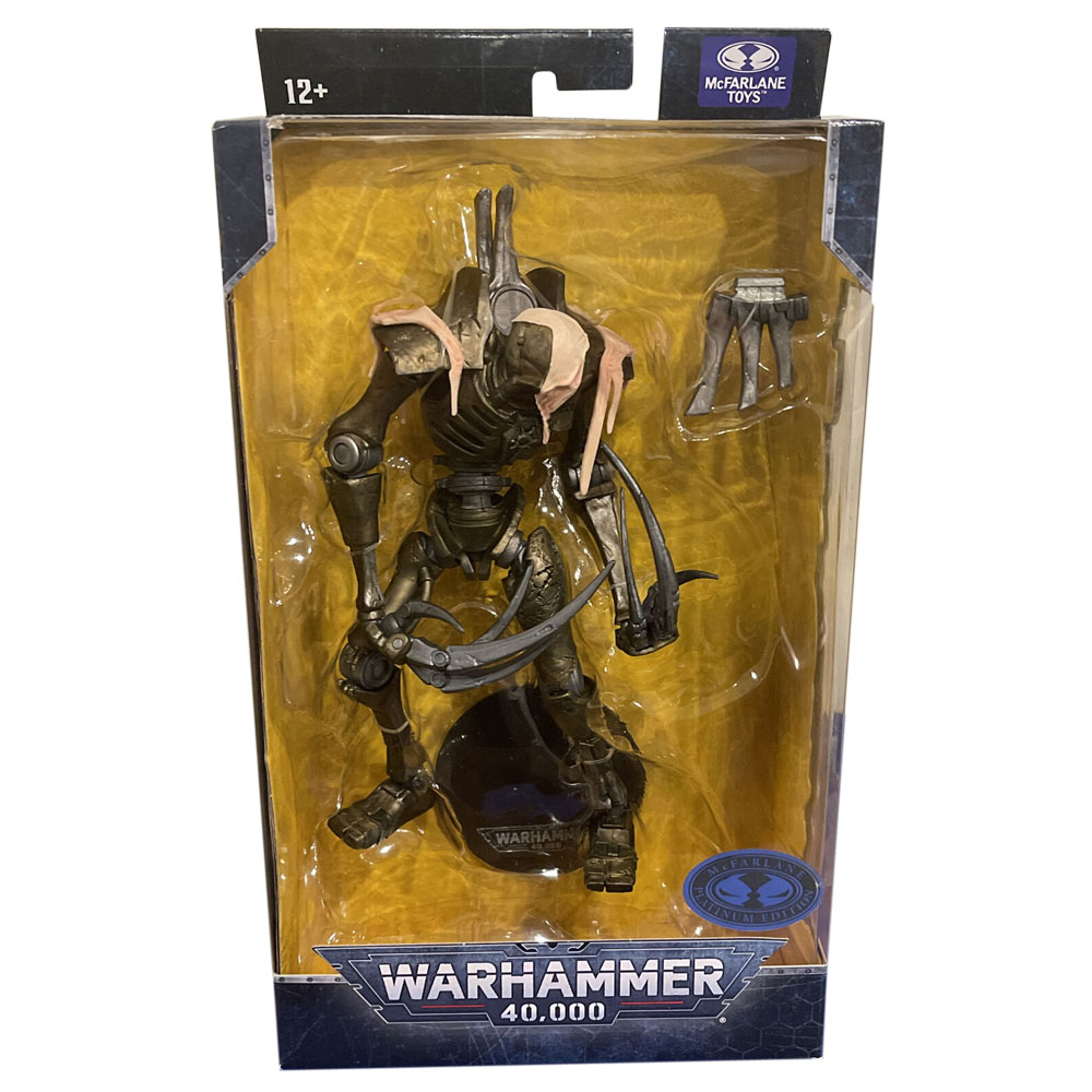 McFarlane Toys Action Figure - Warhammer 40,000 S2 - NECRON FLAYED ONE (7 inch) *PLATINUM EDITION*