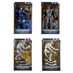 McFarlane Toys Action Figures - Warhammer 40,000 S4 - SET OF 4 (2 Reivers & 2 Genestealers)(7 inch)