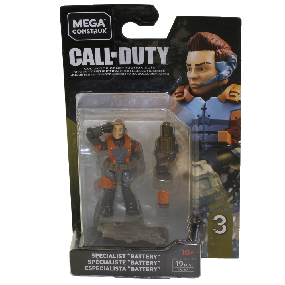 MEGA Construx - Call of Duty Micro Action Figure Building Set - SPECIALIST BATTERY (19 Pieces)