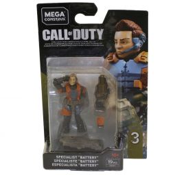MEGA Construx - Call of Duty Micro Action Figure Building Set - SPECIALIST BATTERY (19 Pieces) MEGA Construx - Call of Duty Micro Action Figure Building Set - SPECIALIST BATTERY (19 Pieces)