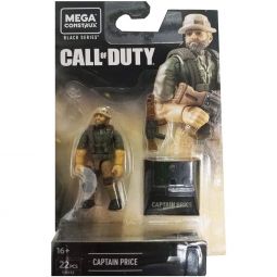 MEGA Construx - Call of Duty Black Series Micro Action Figure - CAPTAIN PRICE (22 Pieces) GNV42